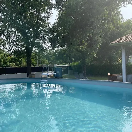 فيلة Au Calme Avec Piscine, Grand Jardin Et Independant أنديرنو لي بان